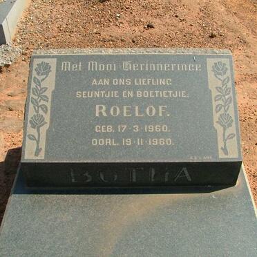 BOTHA Roelof 1960-1960