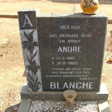 BLANCHE Andre 1947-1965