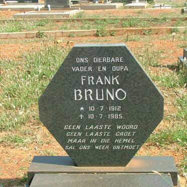 BRUNO Frank 1912-1985
