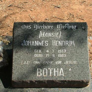 BOTHA Johannes Hendrik 1957-1963