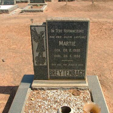 BREYTENBACH Martie 1950-1950