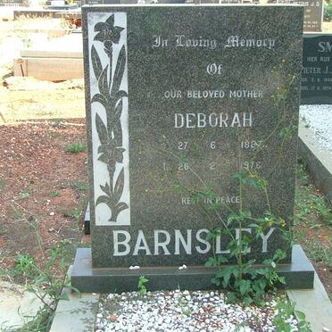 BARNSLET Deborah 1937-1976