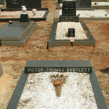BARTLETT Victor Thomas 1968-1985