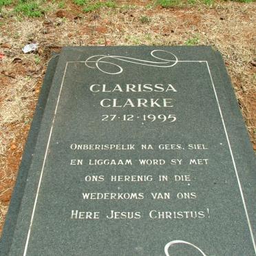CLARKE Clarissa 1995