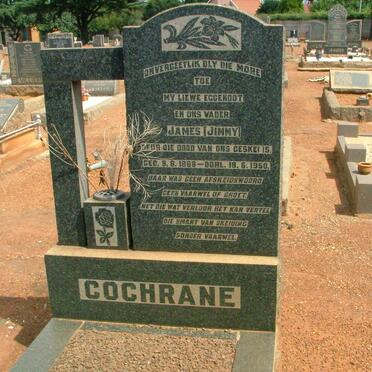 COCHRANE James 1888-1950