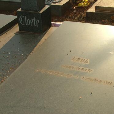 CLOETE Erna nee SCHOLTZ 1919-1974