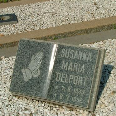 DELPORT Susanna Maria 1933-1992