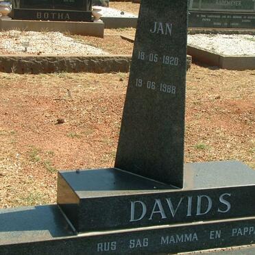 DAVIDS Jan 1920-1988