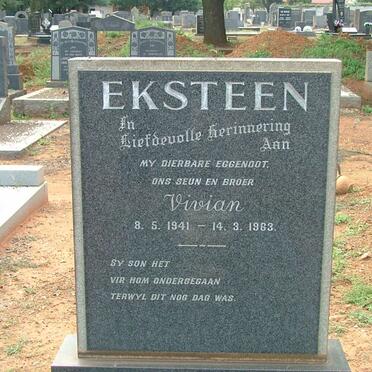 EKSTEEN Vivian 1941-1963