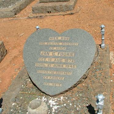 FOURIE Jan C. 1872-1945