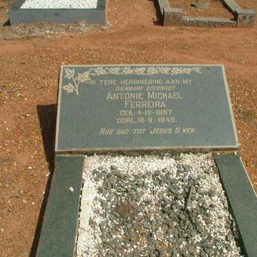 FERREIRA Antonie Michael 1897-1949