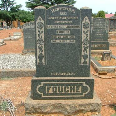FOUCHE Stephanus Jacobus 1906-1946