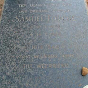 FOUCHE Samuel 1970-1970