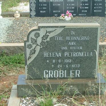 GROBLER Helena Petronella 1913-1973