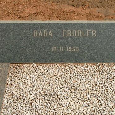 GROBLER Baba 1950-1950