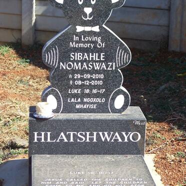 HLATSHWAYO Sibahle Nomaswazi 2010-2010