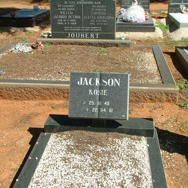 JACKSON Kosie 1949-1961