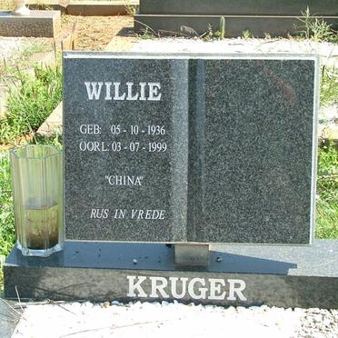 KRUGER Willie 1936-1999