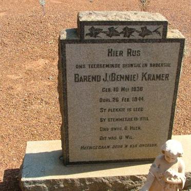 KRAMER Barend J. 1936-1944
