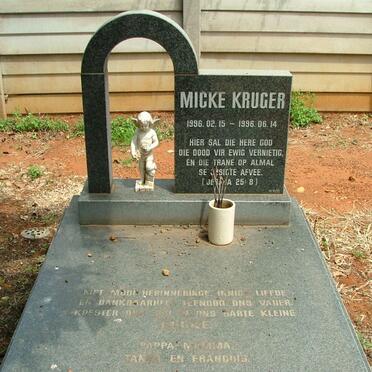 KRUGER Micke 1996-1996