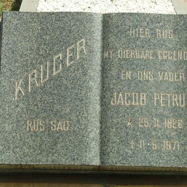 KRUGER Jacob Petrus 1926-1971