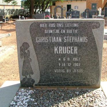 KRUGER Christiaan Stephanus 1967-1967