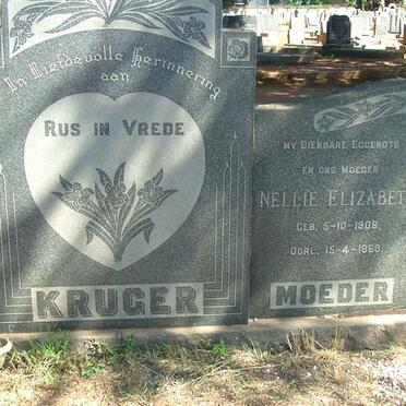 KRUGER Nellie Elizabeth 1908-1960