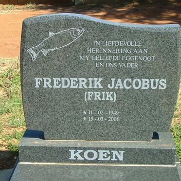 KOEN Frederik Jacobus 1949-2006