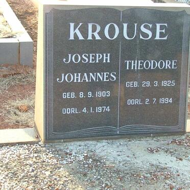 KROUSE Joseph Johannes 1903-1974 :: KROUSE Theodore 1925-1994