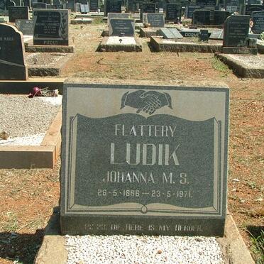 LUDIK Johanna M.S. FLATTERY 1886-1971