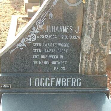 LOGGENBERG Johannes J. 1924-1974