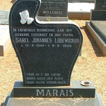 MARAIS Sarel Johannes Lodewickus 1944-1988