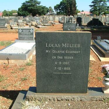 MÜLLER Lucas 1907-1959