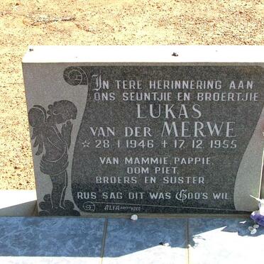 MERWE Lukas, van der 1946-1955