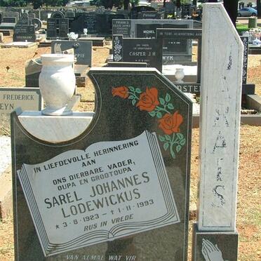 MARAIS Sarel Johannes Lodewikus 1923-1993