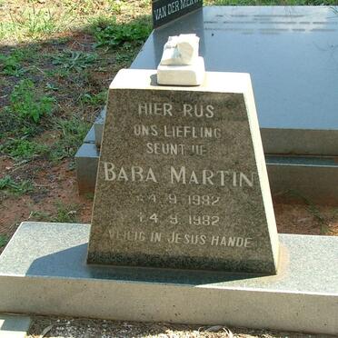 MARTIN Baba 1982-1982
