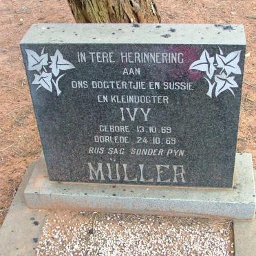 MULLER Ivy 1969-1969