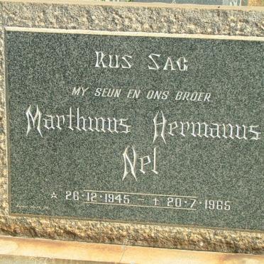 NEL Marthinus Hermanus 1945-1965