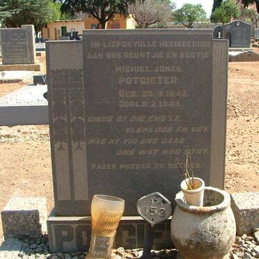 POTGIETER  Michiel Jones 1942-1943