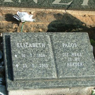 PAGOS Elizabeth 1926-2005