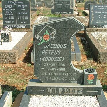 PREEZ Jacobus Petrus, du 1985-1991