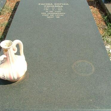 PRETORIUS Jacoba Sophia Johanna 1916-1991