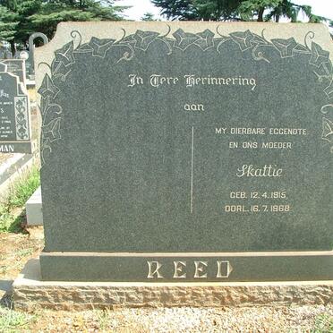 REED Skattie 1915-1968