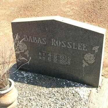 ROSSLEE Baba 1955- 1958