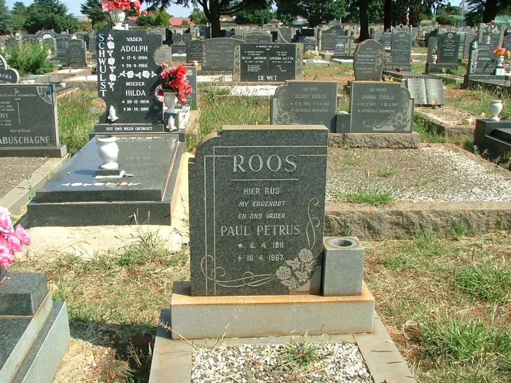 ROOS Paul Petrus 1911-1967