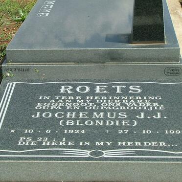 ROETS Jochemus J.J. 1924-1992