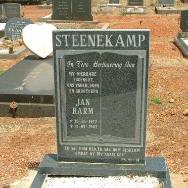 STEENEKAMP Jan Harm 1927-2007
