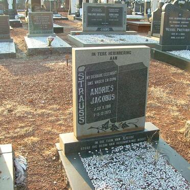 STRAUSS Andries Jacobus 1910-1973
