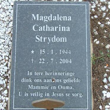 STRYDOM Magdalena Catharina 1944-2004