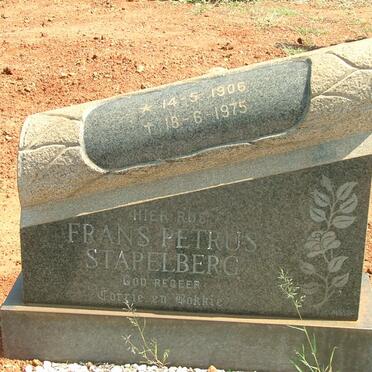 STAPELBERG Frans Petrus 1906-1975